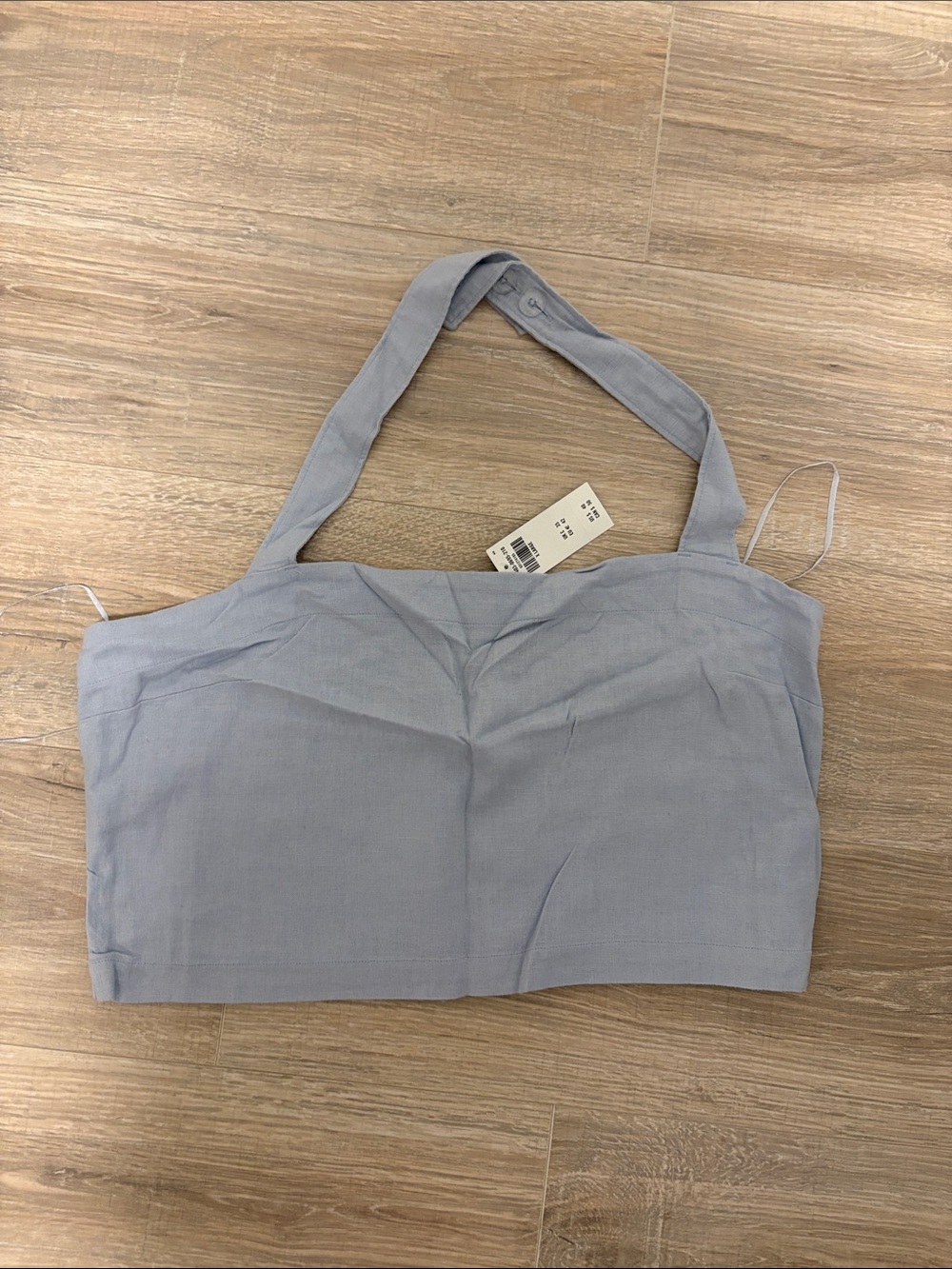 Abercrombie & Fitch Light Blue Cropped Tank